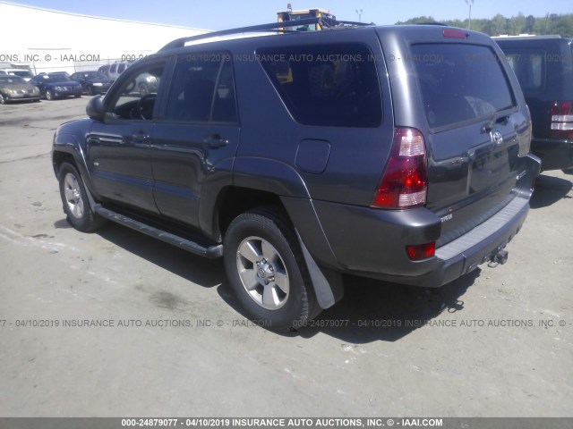 JTEZU14R550049031 - 2005 TOYOTA 4RUNNER SR5/SPORT GRAY photo 3