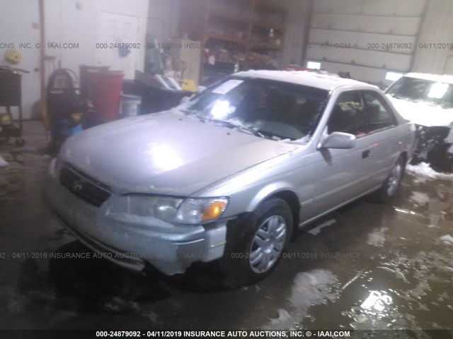 4T1BG22K7YU007963 - 2000 TOYOTA CAMRY CE/LE/XLE 银色 照片 2