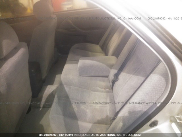 4T1BG22K7YU007963 - 2000 TOYOTA CAMRY CE/LE/XLE 银色 照片 8