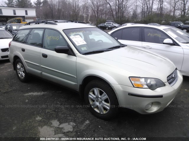 4S4BP61C857308835 - 2005 SUBARU LEGACY OUTBACK 2.5I GOLD photo 1