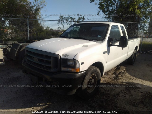 1FTSX30S92EB98140 - 2002 FORD F350 SRW SUPER DUTY WHITE photo 2