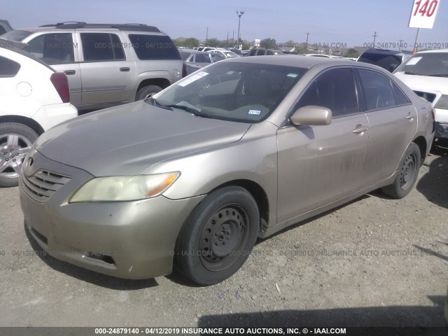 4T1BE46KX7U728899 - 2007 TOYOTA CAMRY NEW GENERAT CE/LE/XLE/SE BEIGE photo 2