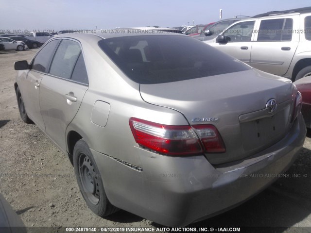 4T1BE46KX7U728899 - 2007 TOYOTA CAMRY NEW GENERAT CE/LE/XLE/SE BEIGE photo 3