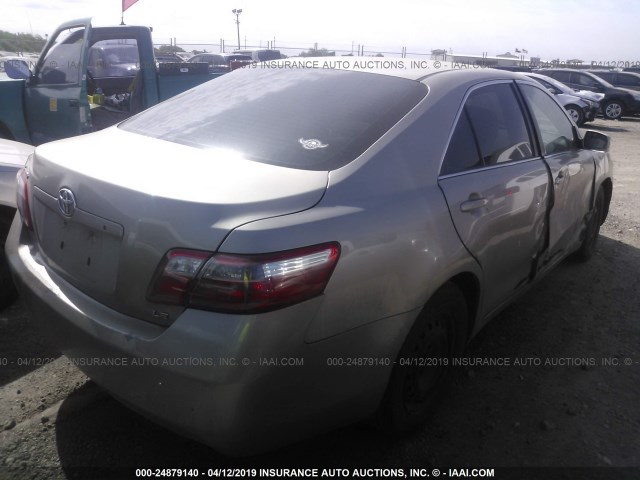 4T1BE46KX7U728899 - 2007 TOYOTA CAMRY NEW GENERAT CE/LE/XLE/SE BEIGE photo 4