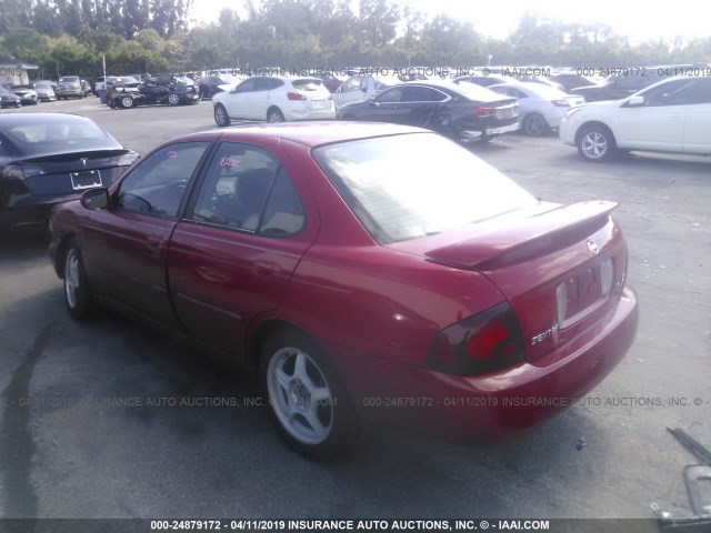 3N1AB51D36L503159 - 2006 NISSAN SENTRA SE-R SPEC V RED photo 3