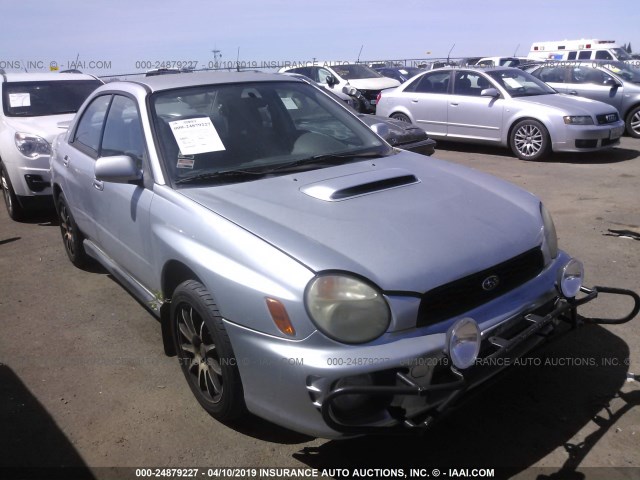 JF1GD296X2G525010 - 2002 SUBARU IMPREZA WRX SILVER photo 1