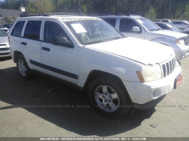 1J4HS48N55C563307 - 2005 JEEP GRAND CHEROKEE LAREDO/COLUMBIA/FREEDOM 白色 照片 1