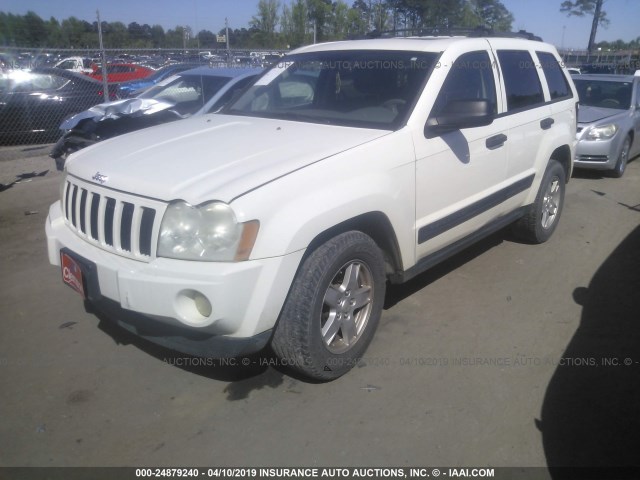1J4HS48N55C563307 - 2005 JEEP GRAND CHEROKEE LAREDO/COLUMBIA/FREEDOM 白色 照片 2