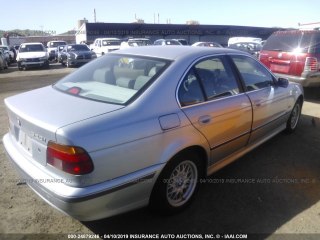 WBADD6322WBW35219 - 1998 BMW 528 I AUTOMATIC SILVER photo 4