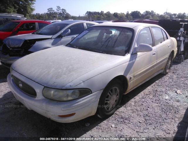 1G4HP52KX34103722 - 2003 BUICK LESABRE CUSTOM WHITE photo 2