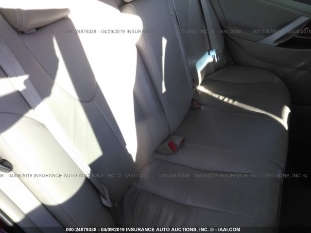 4T4BF3EK9BR131685 - 2011 TOYOTA CAMRY SE/LE/XLE RED photo 8