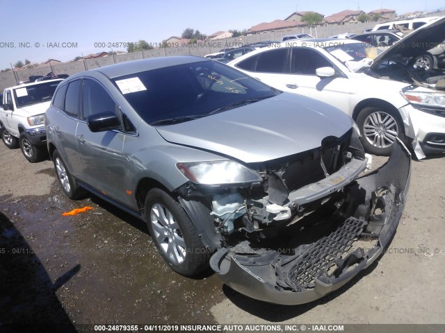 JM3ER293470124567 - 2007 MAZDA CX-7 SILVER photo 1