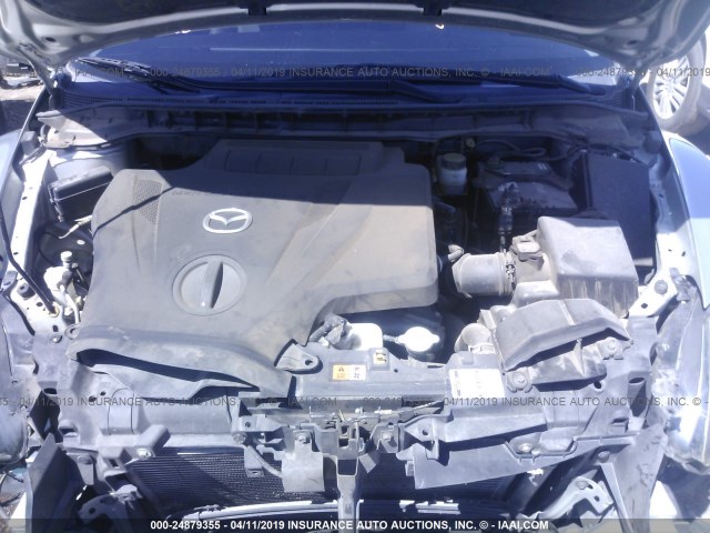 JM3ER293470124567 - 2007 MAZDA CX-7 SILVER photo 10