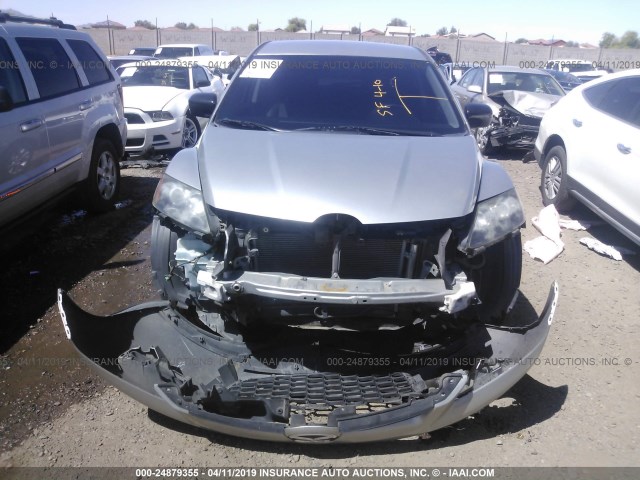 JM3ER293470124567 - 2007 MAZDA CX-7 SILVER photo 6