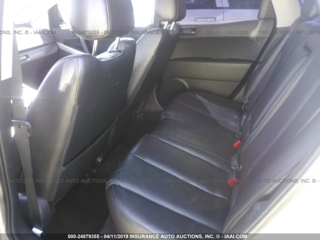 JM3ER293470124567 - 2007 MAZDA CX-7 SILVER photo 8