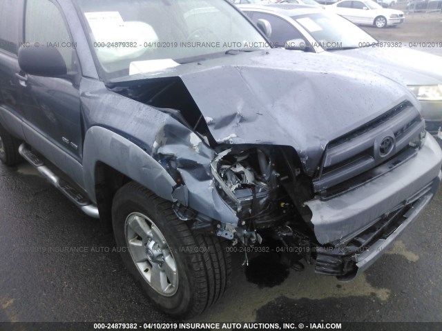 JTEBU14R030005226 - 2003 TOYOTA 4RUNNER SR5/SPORT GRAY photo 6