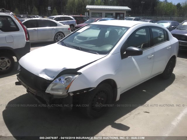 3N1AB61E87L677535 - 2007 NISSAN SENTRA 2.0/2.0S/2.0SL WHITE photo 2