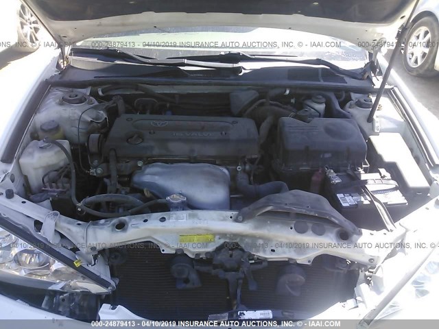 4T1BE32K16U653489 - 2006 TOYOTA CAMRY LE/XLE/SE WHITE photo 10