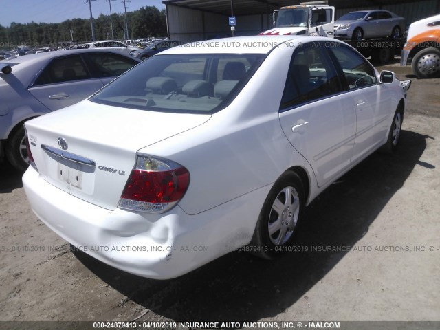 4T1BE32K16U653489 - 2006 TOYOTA CAMRY LE/XLE/SE WHITE photo 4