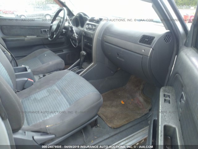 5N1ED28TX4C637451 - 2004 NISSAN XTERRA XE/SE SILVER photo 5