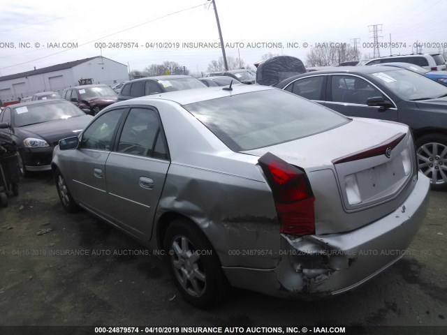 1G6DP577870120283 - 2007 CADILLAC CTS HI FEATURE V6 SILVER photo 3