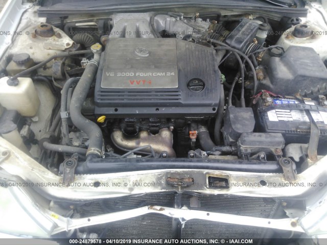 4T1BF28B82U240090 - 2002 TOYOTA AVALON XL/XLS WHITE photo 10