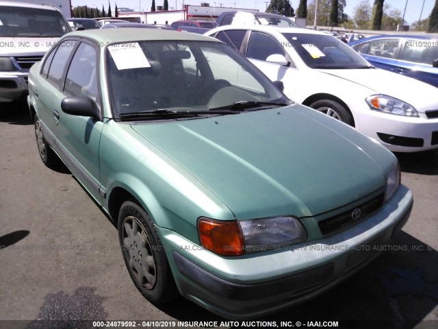 JT2BC52L6V0227245 - 1997 TOYOTA TERCEL CE GREEN photo 1