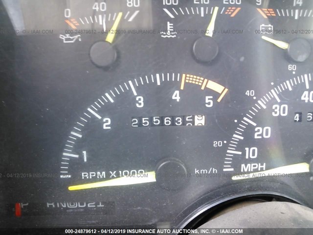 1GKEK18K6RJ716747 - 1994 GMC YUKON BLACK photo 7