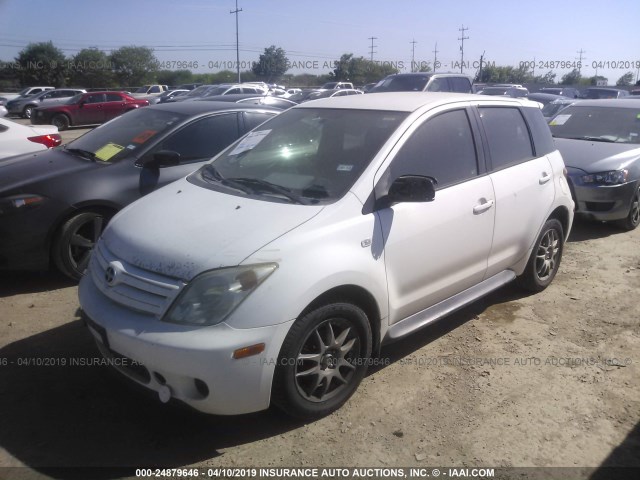 JTKKT624050097266 - 2005 TOYOTA SCION XA WHITE photo 2