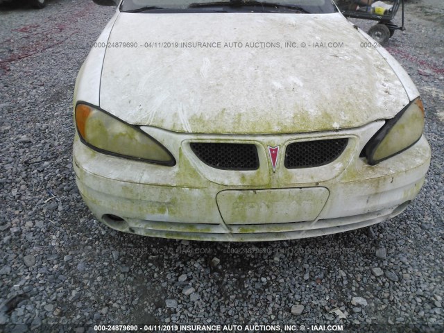 1G2NF52E74M584815 - 2004 PONTIAC GRAND AM SE1 WHITE photo 6