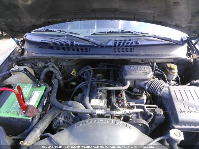 1J4GW48S14C374111 - 2004 JEEP GRAND CHEROKEE LAREDO/COLUMBIA/FREEDOM 灰色 照片 10