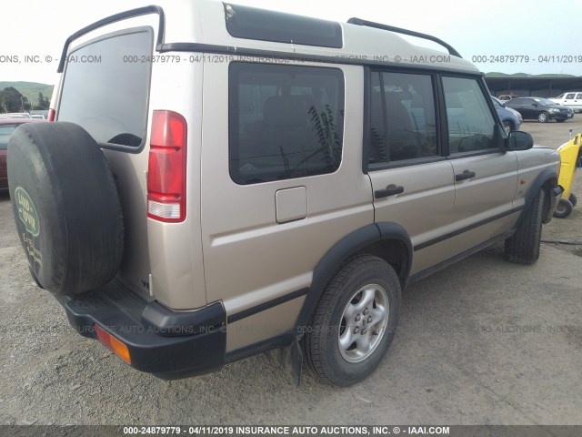 SALTY15481A702725 - 2001 LAND ROVER DISCOVERY II SE GOLD photo 4