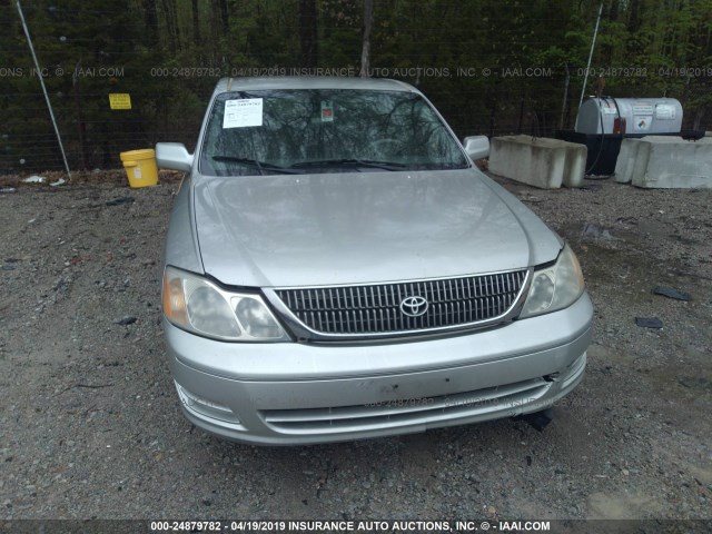 4T1BF28B51U137918 - 2001 TOYOTA AVALON XL/XLS SILVER photo 6