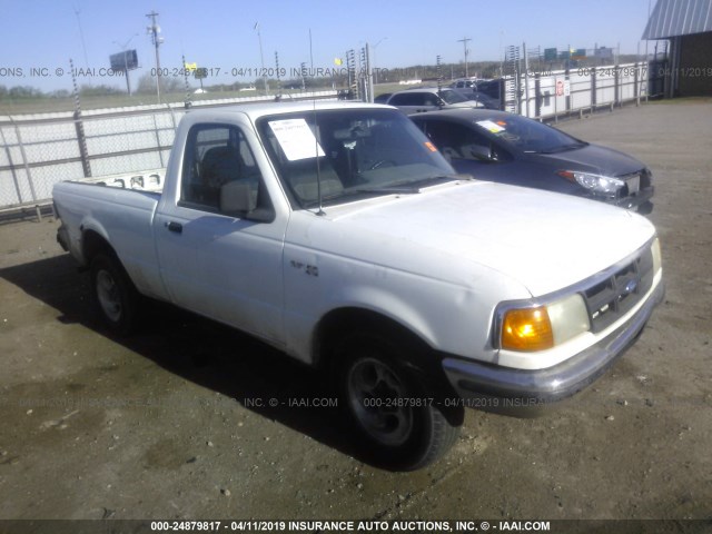 1FTCR10A8RPC49958 - 1994 FORD RANGER WHITE photo 1