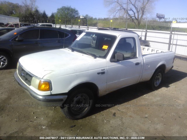 1FTCR10A8RPC49958 - 1994 FORD RANGER WHITE photo 2