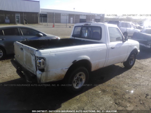 1FTCR10A8RPC49958 - 1994 FORD RANGER WHITE photo 4