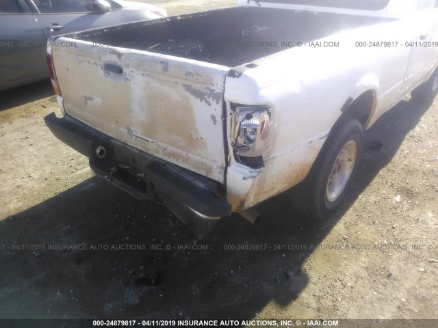 1FTCR10A8RPC49958 - 1994 FORD RANGER WHITE photo 6