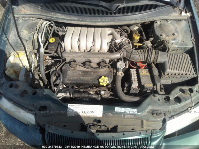 1C3EJ56H6VN516469 - 1997 CHRYSLER CIRRUS LX/LXI GREEN photo 10