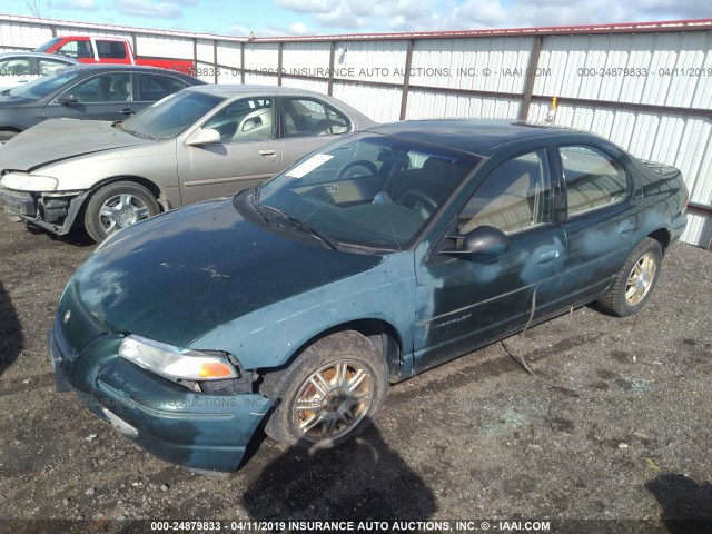 1C3EJ56H6VN516469 - 1997 CHRYSLER CIRRUS LX/LXI GREEN photo 2