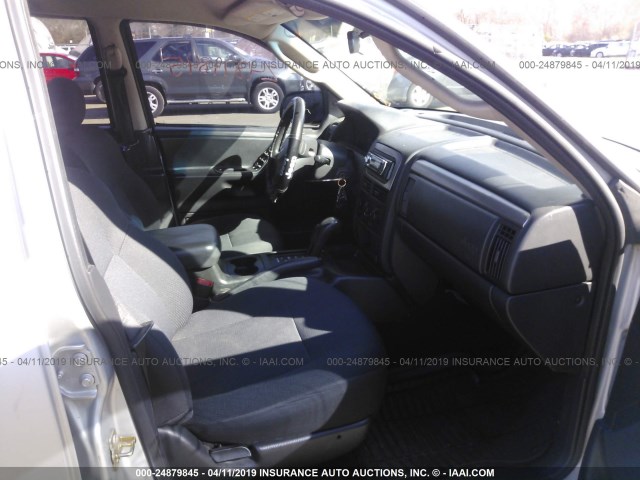 1J4GW48S34C267688 - 2004 JEEP GRAND CHEROKEE LAREDO/COLUMBIA/FREEDOM 灰色 照片 5