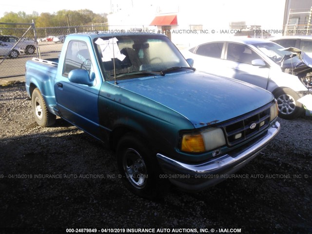 1FTCR10X8RPA11192 - 1994 FORD RANGER BLUE photo 1