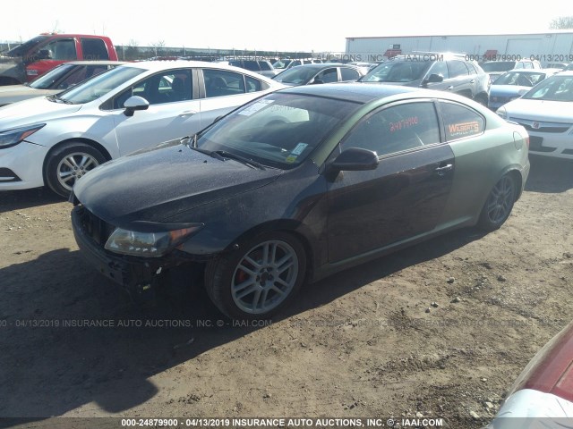 JTKDE177360108593 - 2006 TOYOTA SCION TC მწვანე ფოტო 2