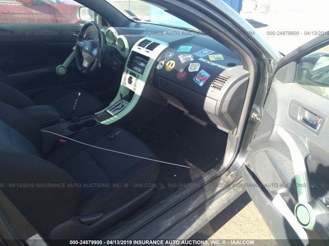 JTKDE177360108593 - 2006 TOYOTA SCION TC მწვანე ფოტო 5