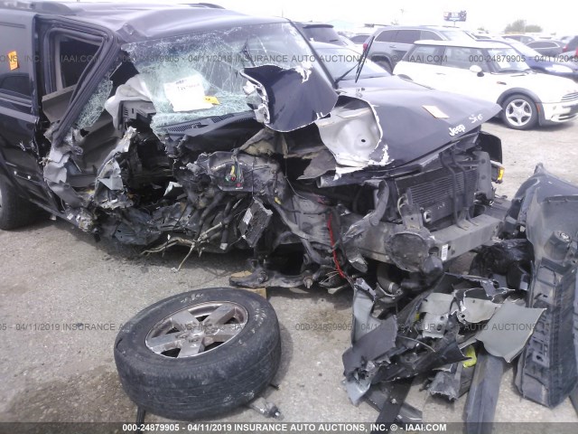 1J8HH48P77C636081 - 2007 JEEP COMMANDER BLACK photo 6
