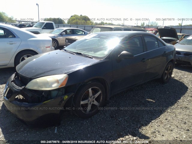 1G2ZG528554110985 - 2005 PONTIAC G6 BLACK photo 2