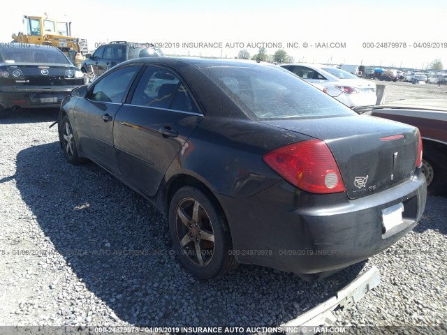 1G2ZG528554110985 - 2005 PONTIAC G6 BLACK photo 3