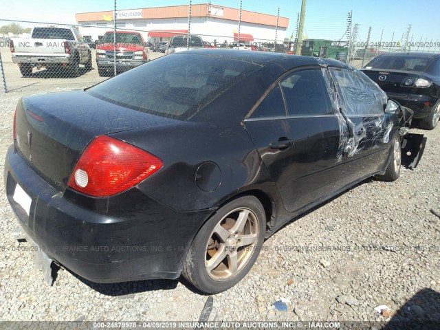 1G2ZG528554110985 - 2005 PONTIAC G6 BLACK photo 4