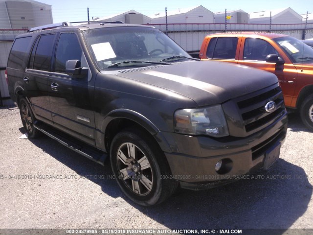 1FMFU19538LA84498 - 2008 FORD EXPEDITION LIMITED BROWN photo 1