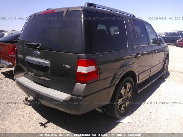 1FMFU19538LA84498 - 2008 FORD EXPEDITION LIMITED BROWN photo 4