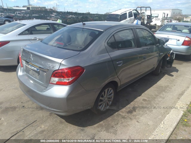 ML32F3FJ9JHF15726 - 2018 MITSUBISHI MIRAGE G4 ES Boz foto 4